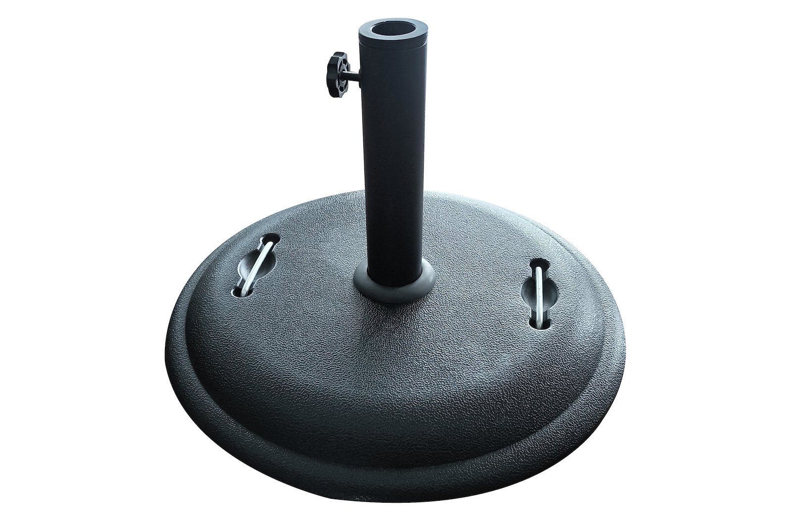 Parasollfot Sort plast. 25 kg.