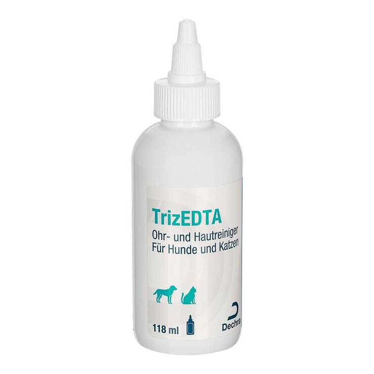 Trizedta Ohr- und Hautreiniger für Hunde / Katzen, 118 ml