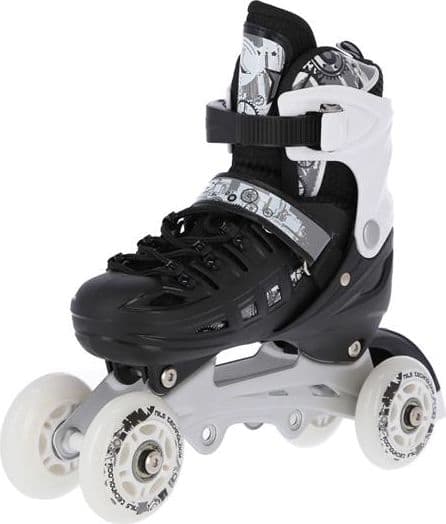 Inline skøyter Nils Extreme NH10905 med utskiftbar ramme, justerbar, størrelse 39-42
