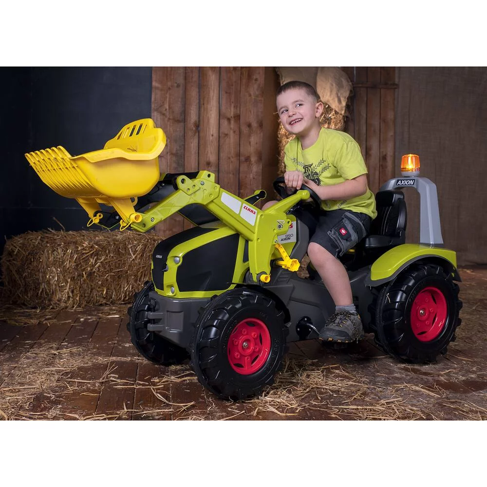 TRACTEUR ROLLY X-TRAC PREMIUM CLAAS AVEC PELLE PREMIUM
