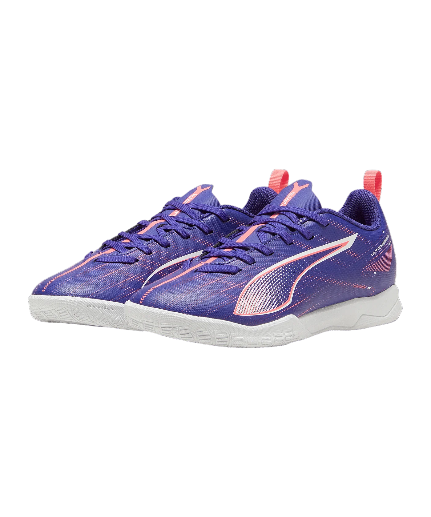 PUMA ULTRA 5 Play IN Formula Jr Kids Lila Weiss F01