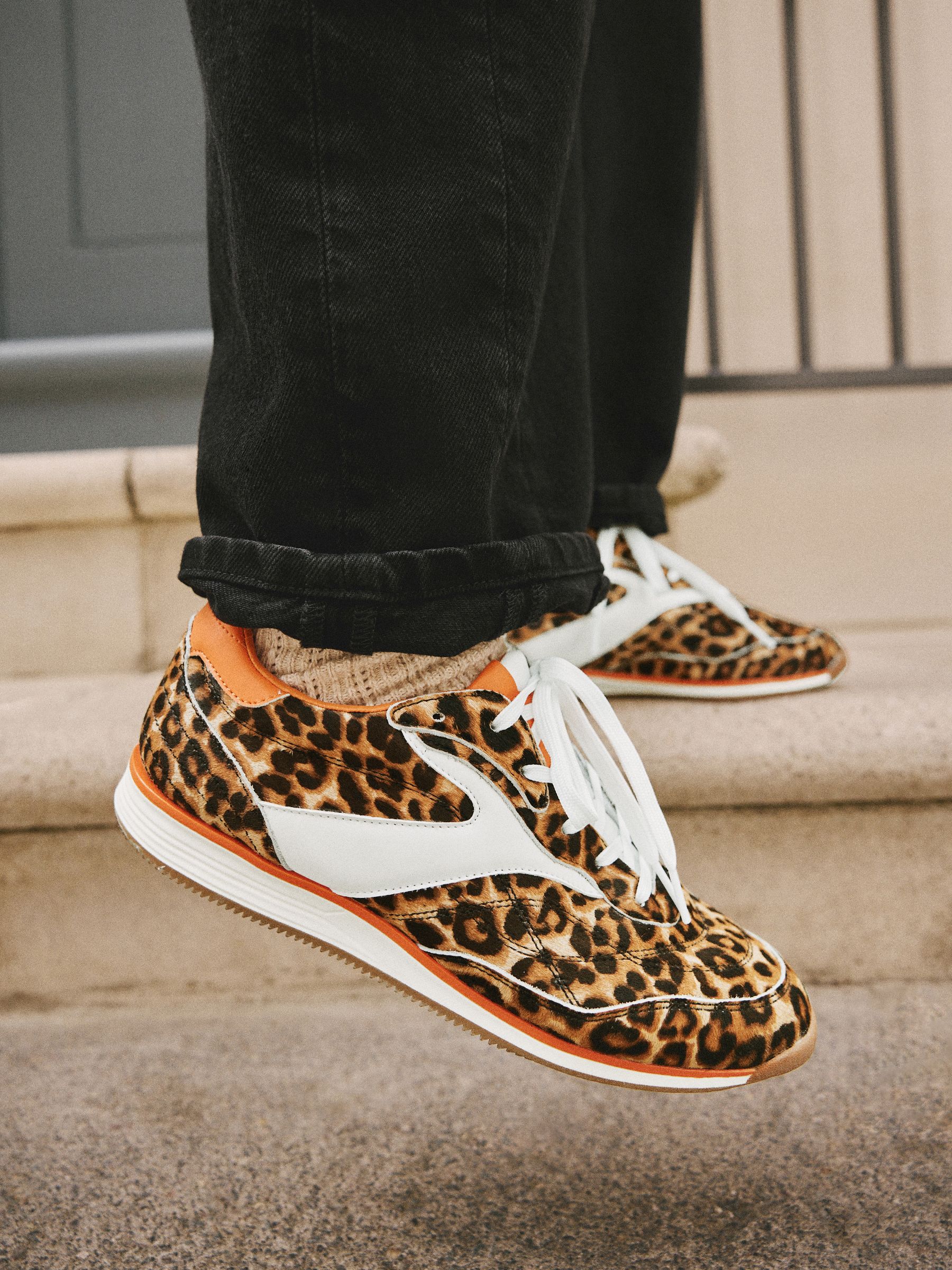 Luipaard - Forever Comfort Panel Detail Lace-Up Trainers