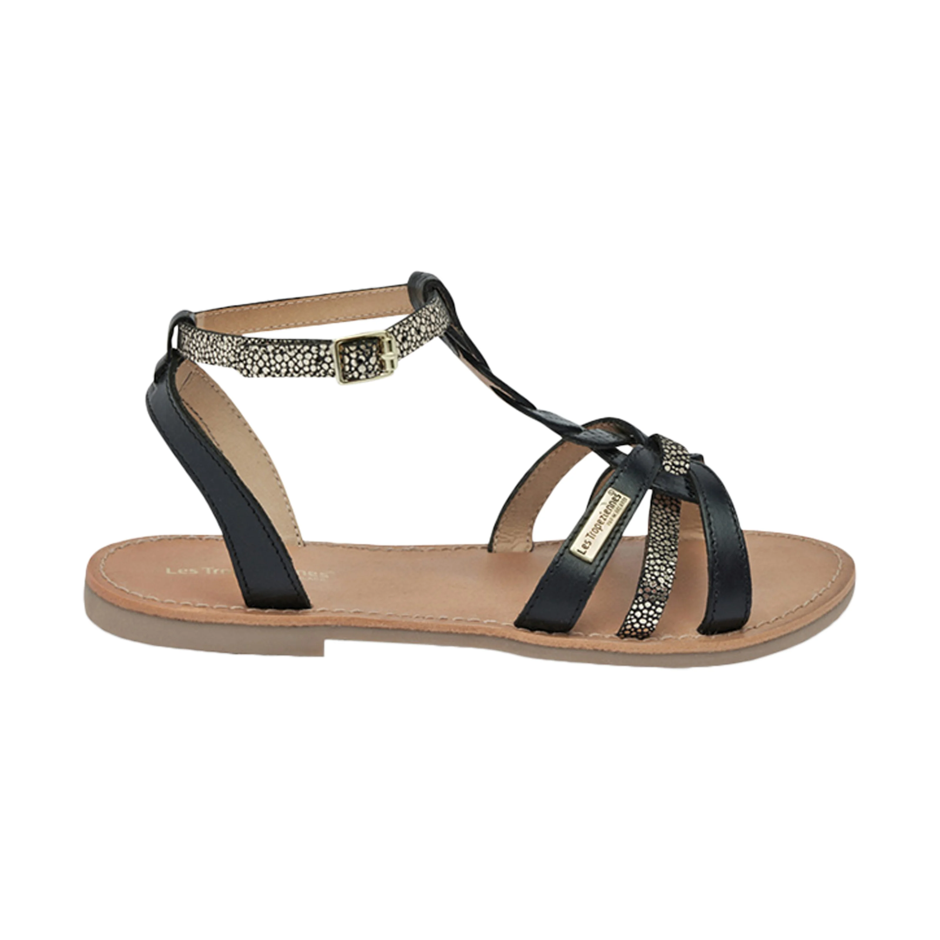 Sandales cuirpar m.belarbi hamsuni | Noir