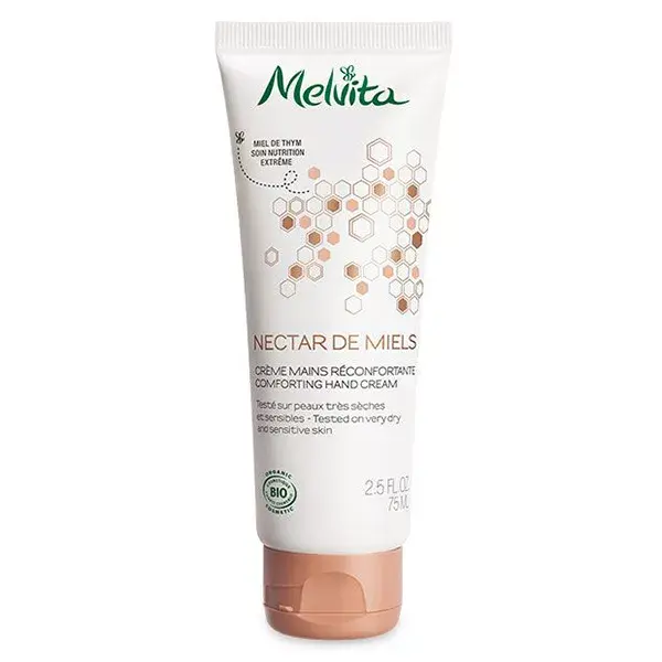 Creme para as mãos Melvita Nectar of Honeys Organic Comforting 75ml
