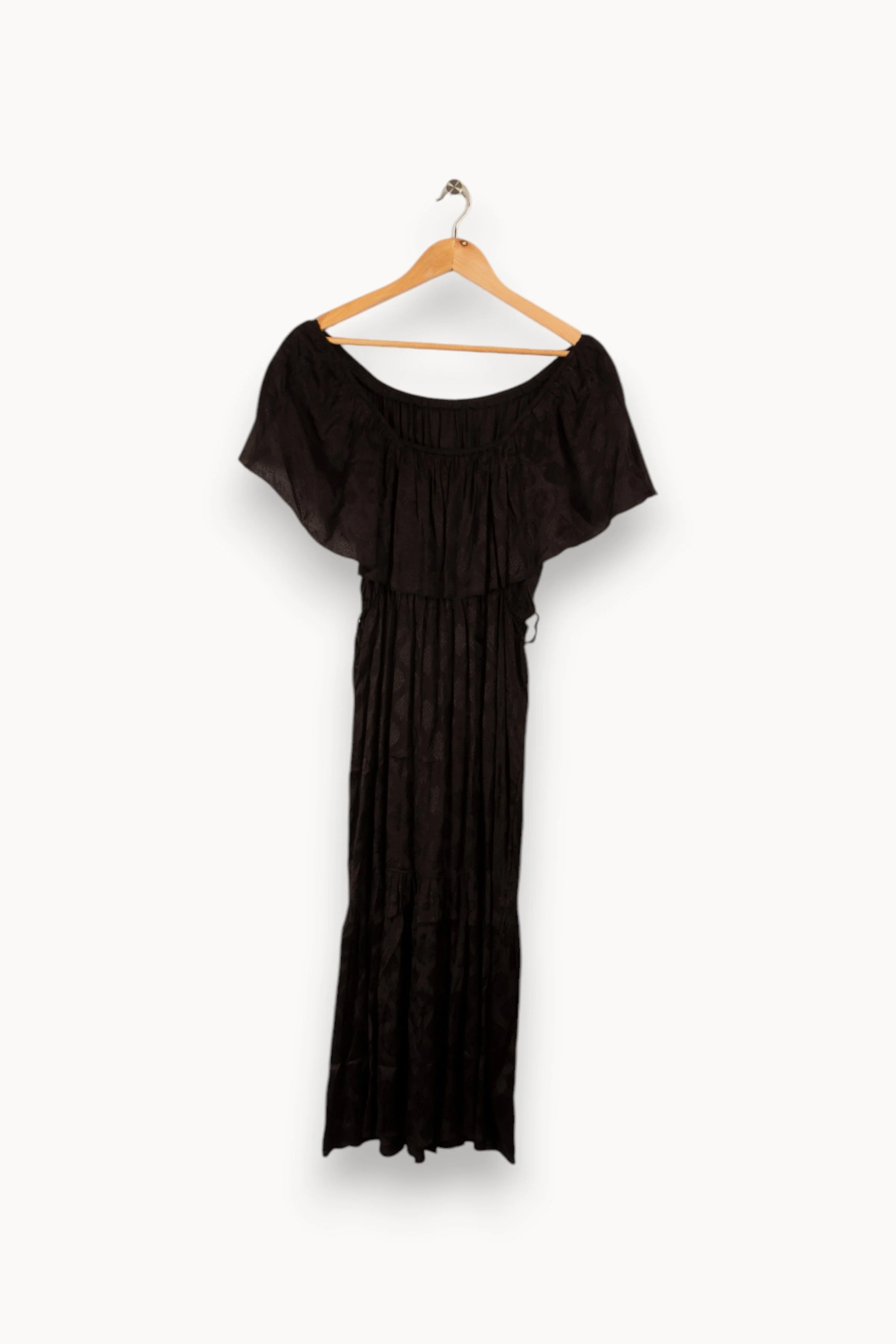 Robe midi | Noir