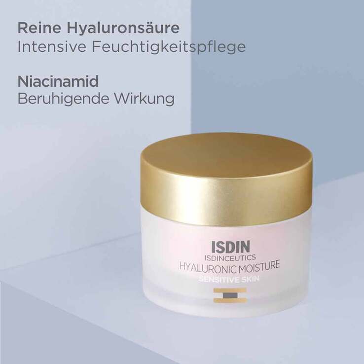 ISDIN Isdinceutics Hyaluron Moisture für empfindliche Haut Creme, 50 g