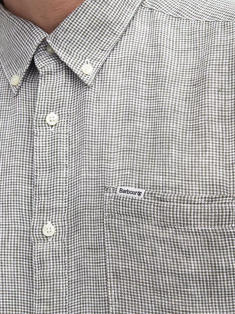 BARBOUR Hemd LINTON dunkelgrün
