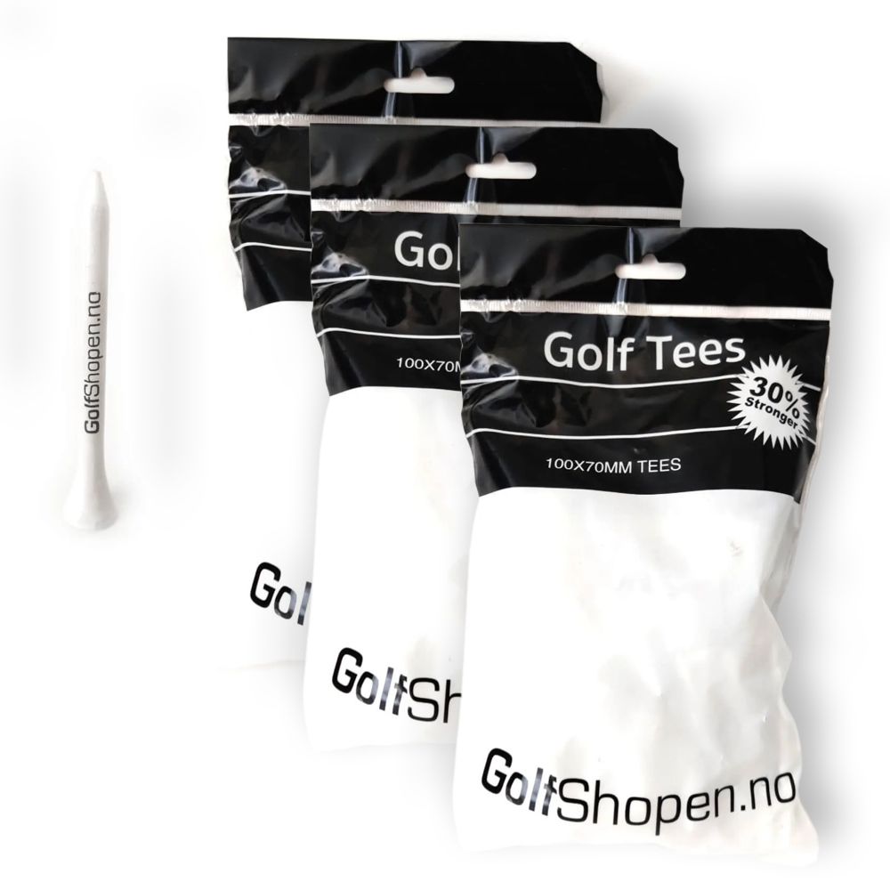 Golfpegger 70mm 100stk 3 Pack