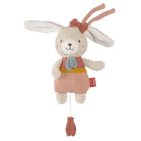 Fehn Mini-Spieluhr Hase fehnNATUR, 19 cm