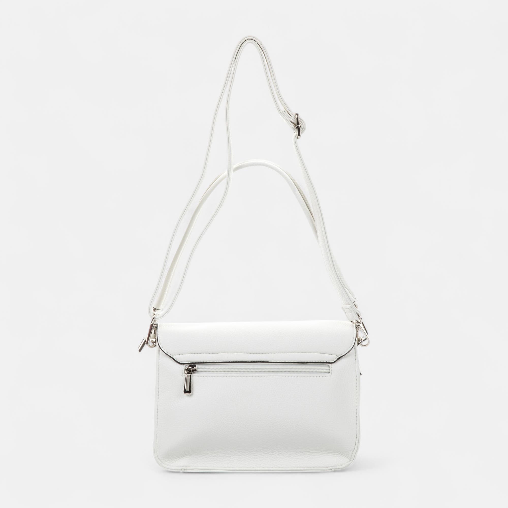 Sac bandoulière blanc