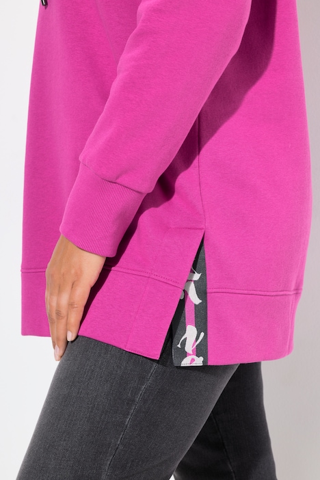 Longsweat, Kapuze, Langarm, OEKO-TEX