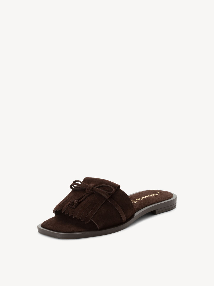 Leren Slipper - bruin