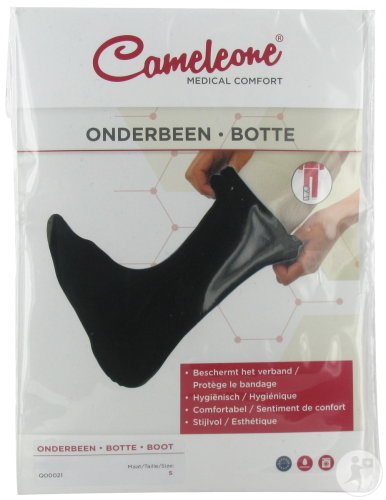 Cameleone Botte Orteils Fermé Noir Taille S Pièce 1