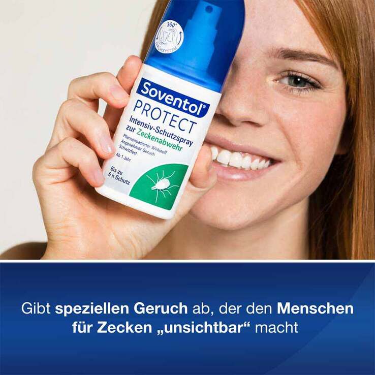 Soventol PROTECT Intensiv-Schutzspray zur Zeckenabwehr, 100 ml