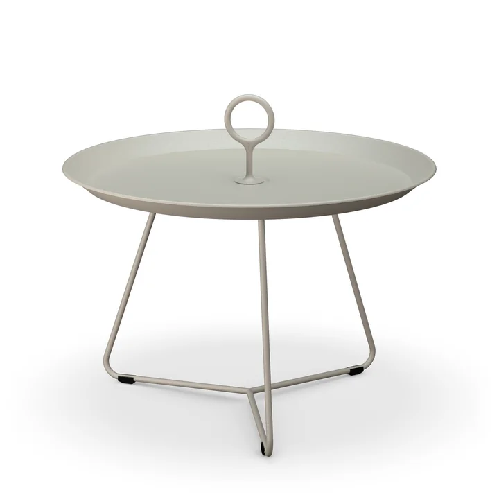 HOUE - EYELET Beistelltisch, Ø 57,5 cm, beige
