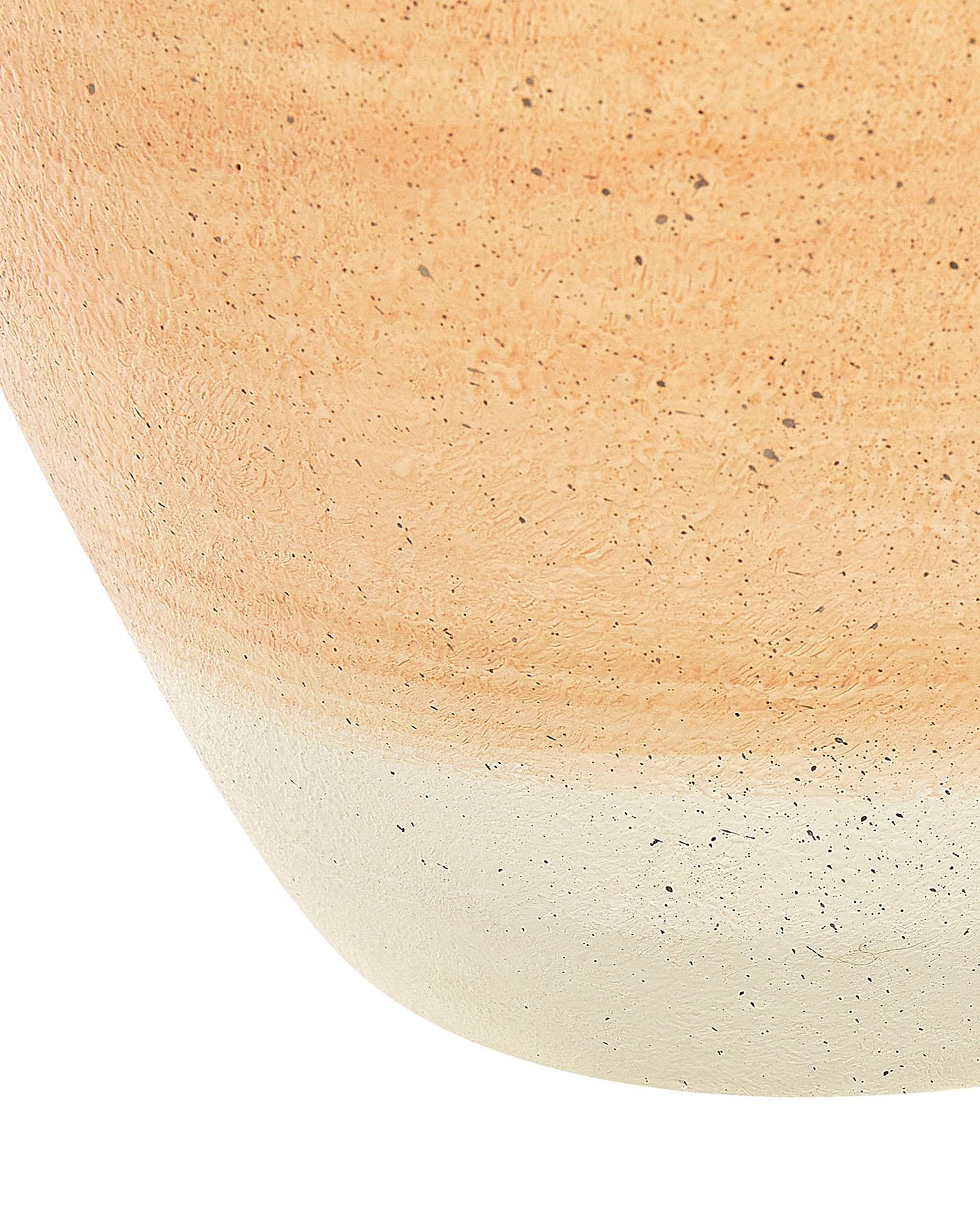 Decoratieve vaas SKIONE Keramiek 34 cm Lichtbruin