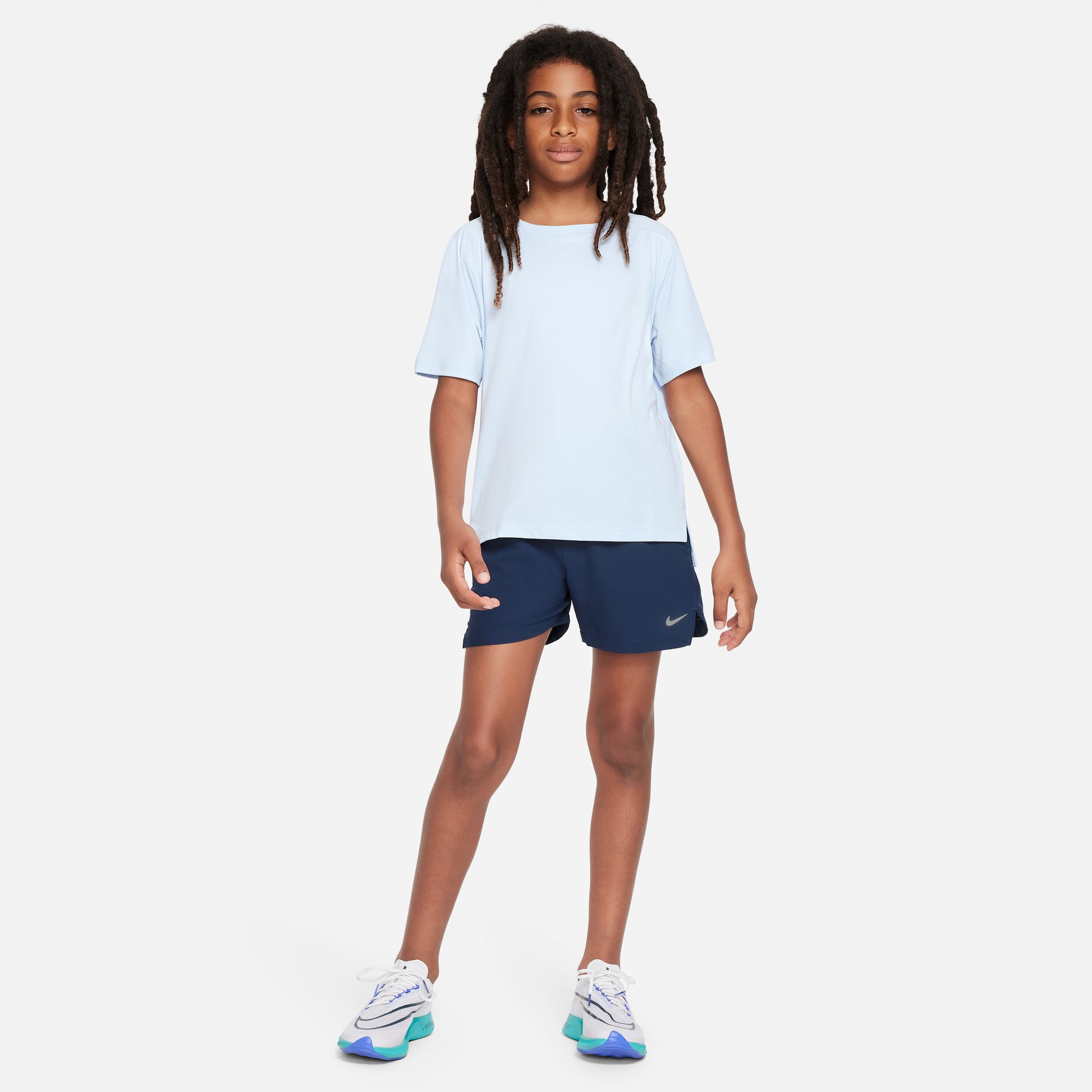 Dri-FIT Multi Tech T-Shirt Junior 423/Blue Tint/Black
