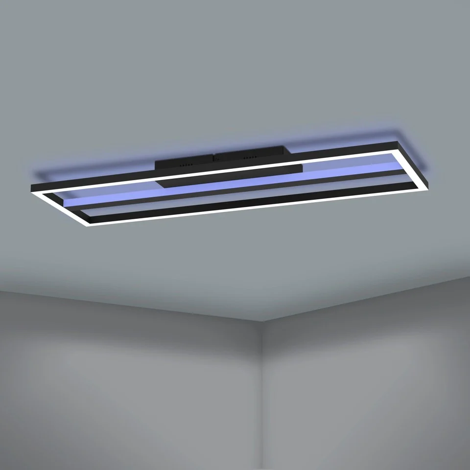 EGLO - Calagrano-Z loftlampe sort L64 - RGB + TW - Zigbee, Bluetooth