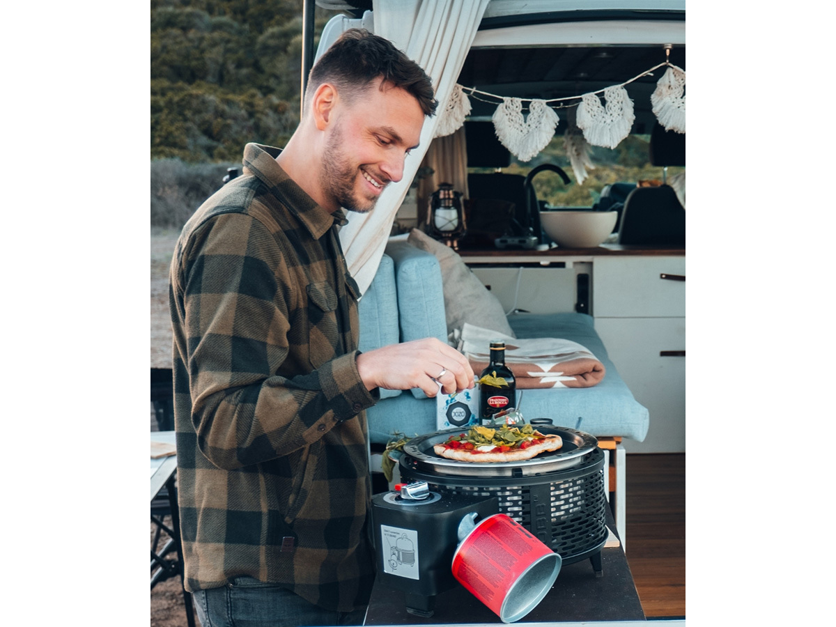 COBB Pro gas mat zwarte tafelbarbecue