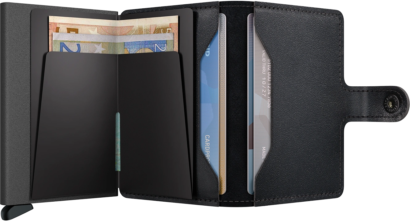 Secrid Miniwallet Original Black Powdercoat
