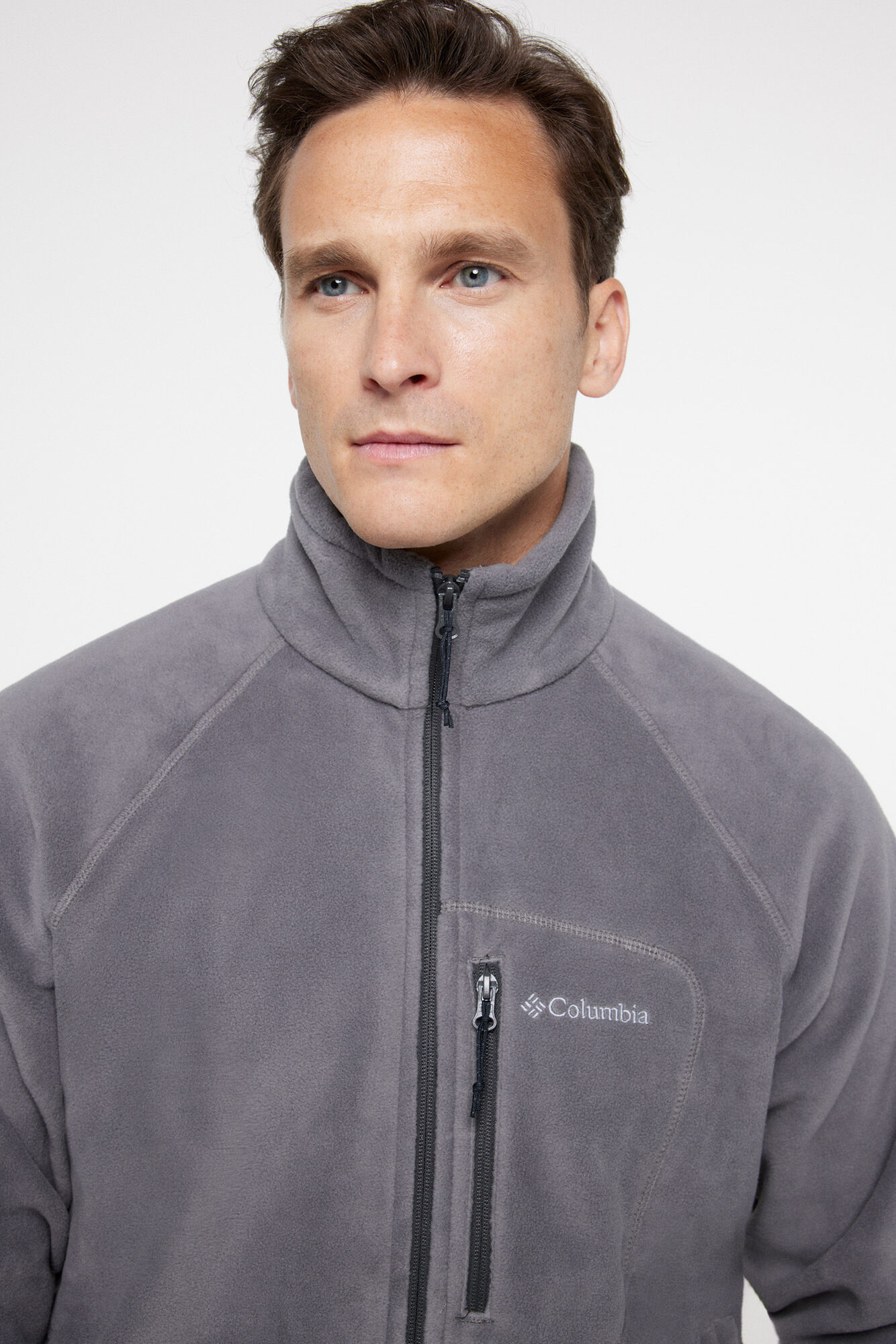 Casaco polar masculino Columbia™ Fast Trek™ com fecho de correr