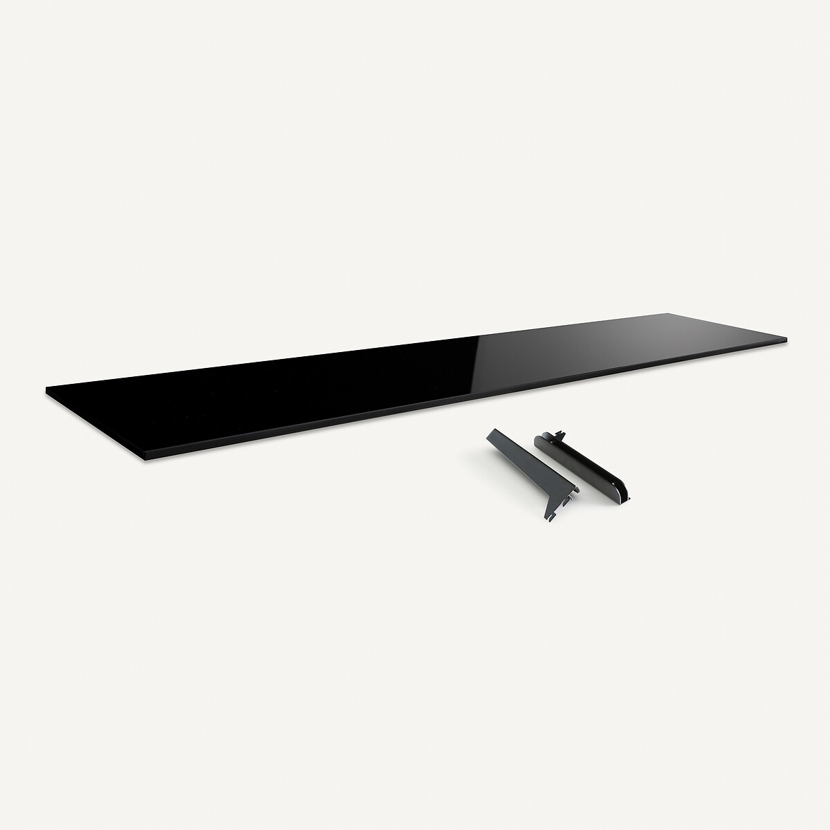 AM.PM<br>Prateleira de vidro 110 cm x 35 cm + suportes Archivita XL
