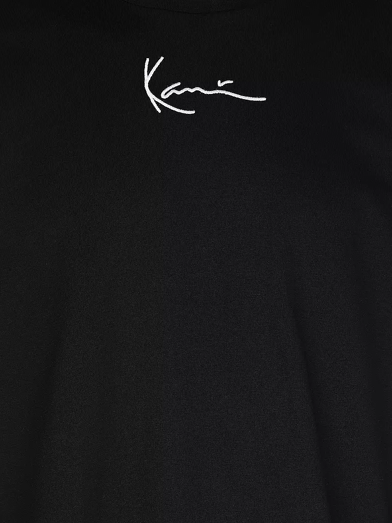 KARL KANI Langarmshirt schwarz