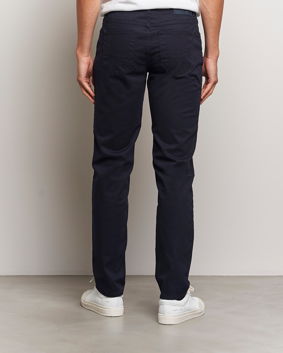 Brax Cadiz Cotton Satin 5-Pocket Pants Perma Blue