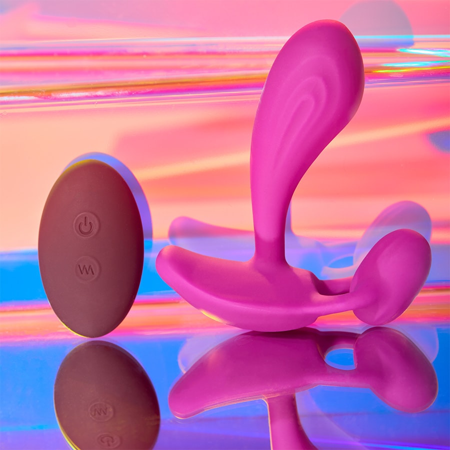 Vibromasseur télécommandé - Wiity - Rose - 10 modes
