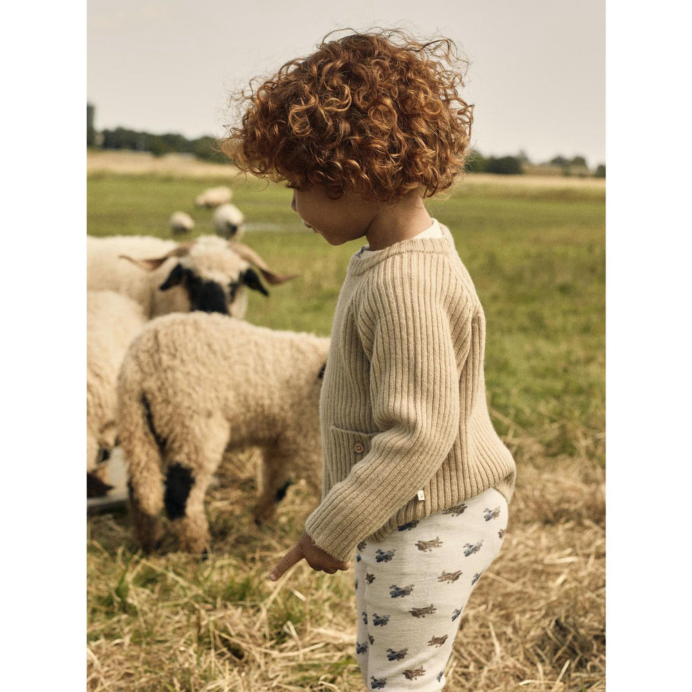 Køb Lil'Atelier Turtledove Melange Nmmnalu Wo/Mo Slim Leggings Lil