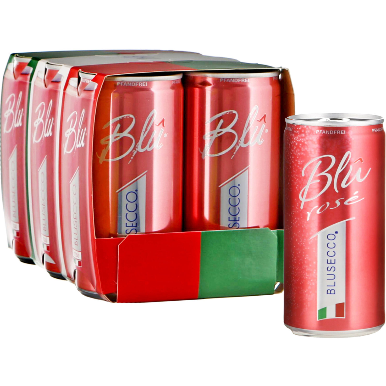 Blu Secco Rosé Dose Vino Frizzante 6x20 cl -120cl