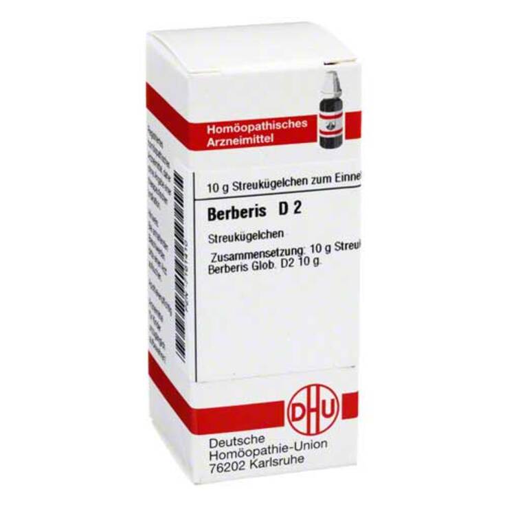 DHU Berberis D 2 Globuli, 10 g
