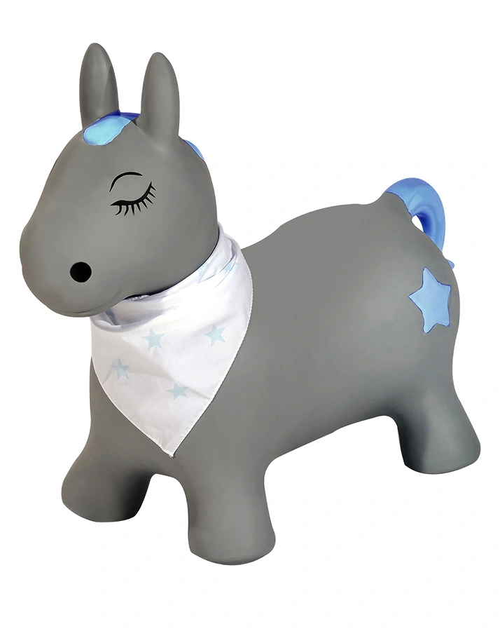 Hüpftier PONY in grau