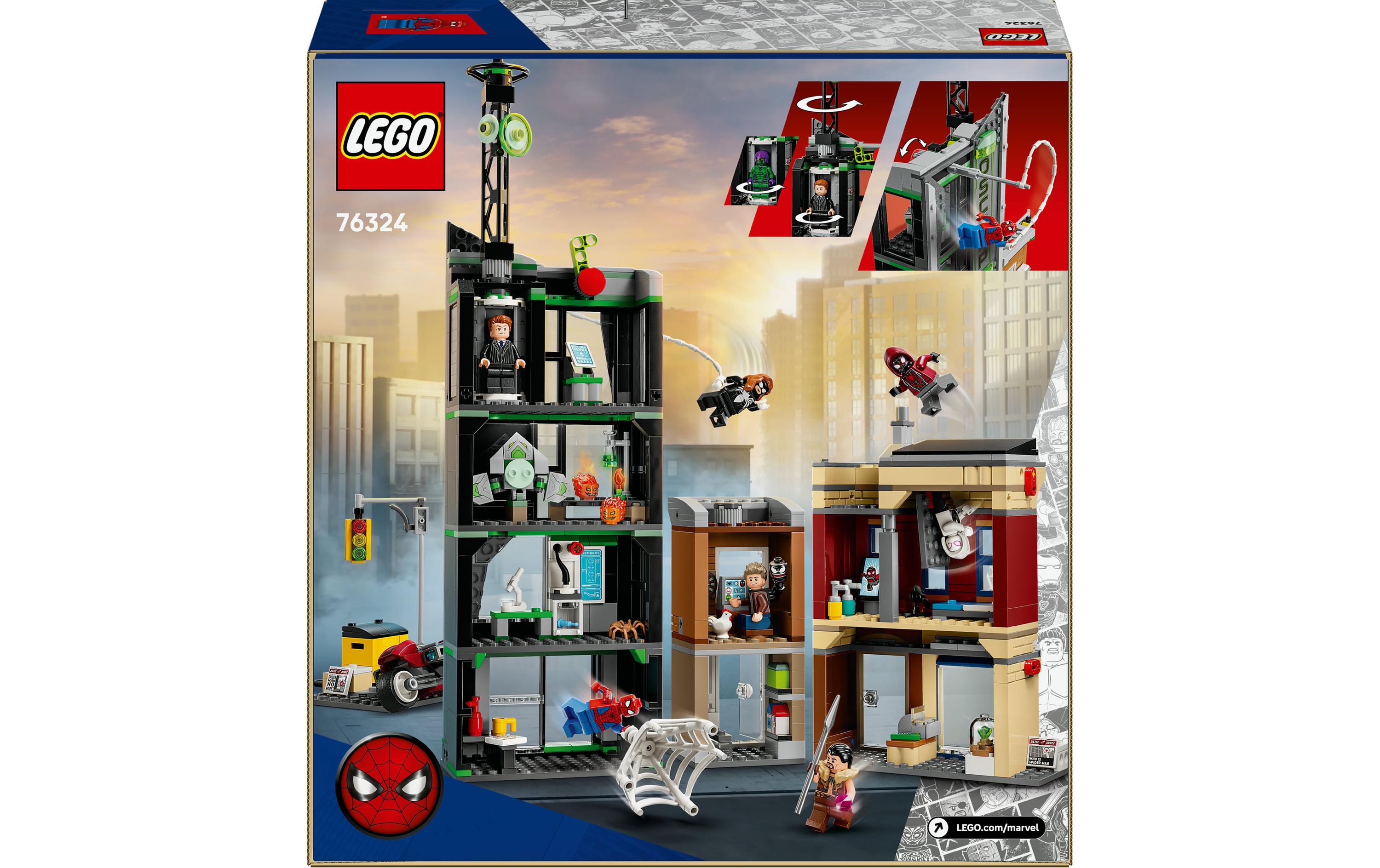 Marvel Spider-Man vs. Oscorp 76324Bau-Set zum Sammeln