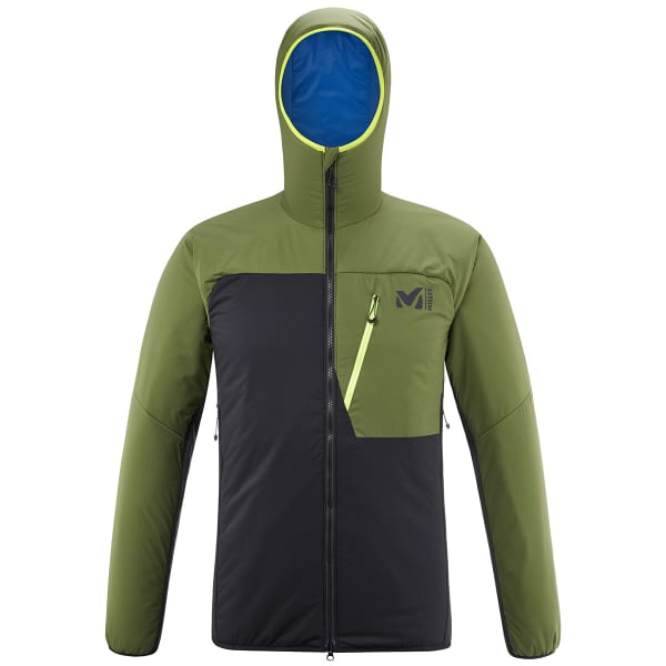 Softshell alpinisme MILLET MAGMA HYBRID HOODIE M BLACK/FERN