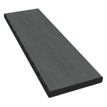 Duofuse buiten plint HKC graphite black 300 x 7,6 x 1 cm
