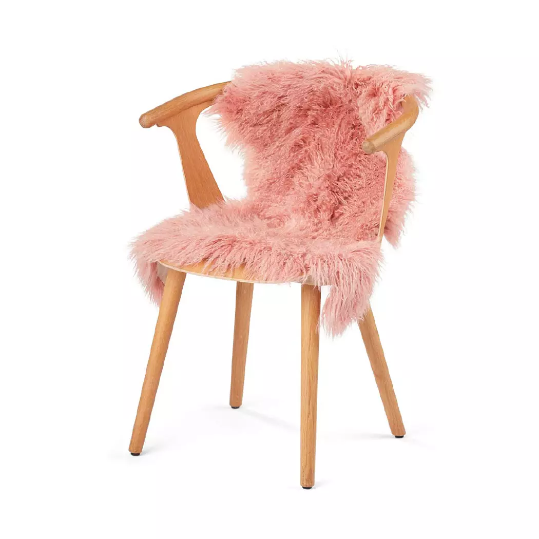 Schaffell Tibet 85 cm, lady pink