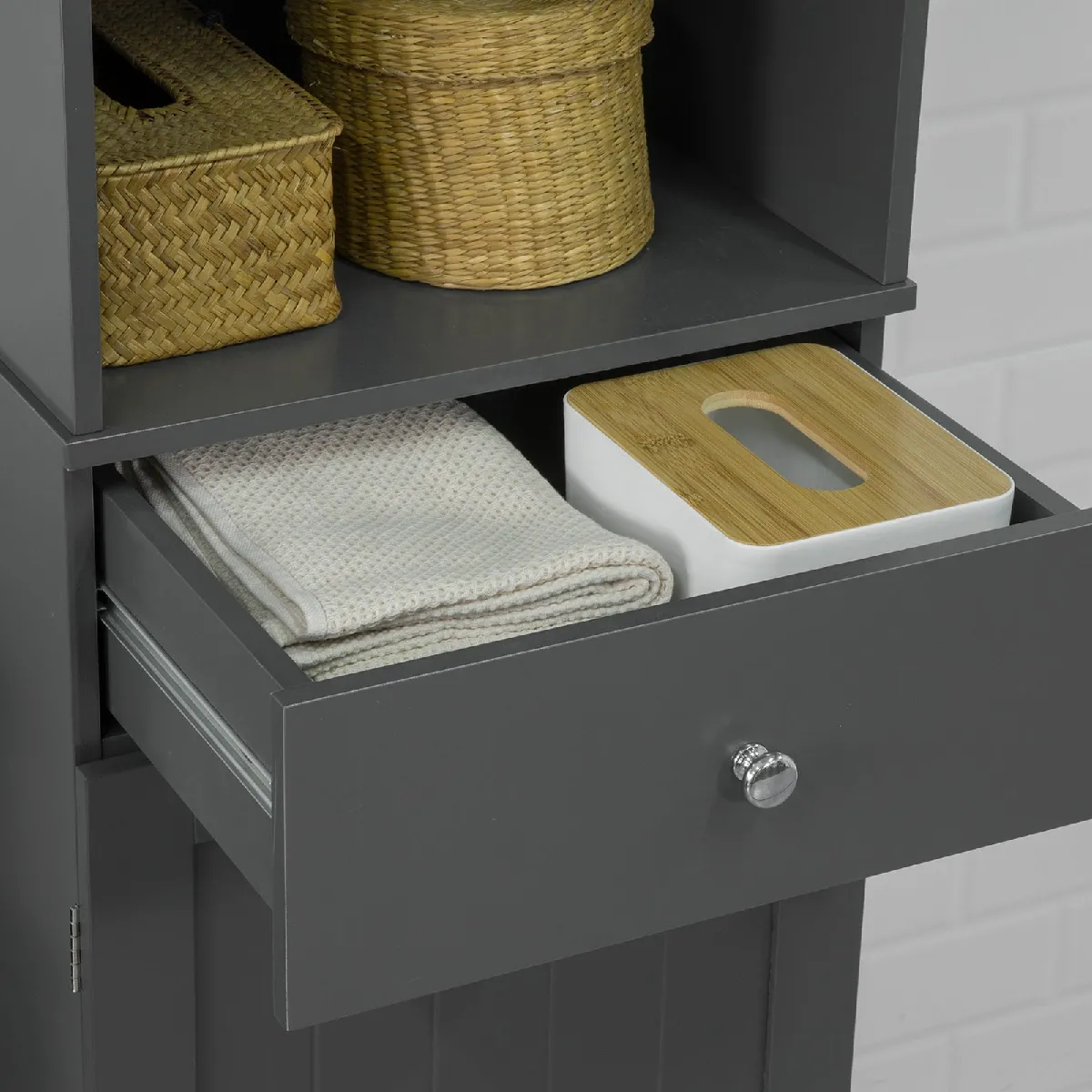Sobuy BZR17-DG - Gris foncé