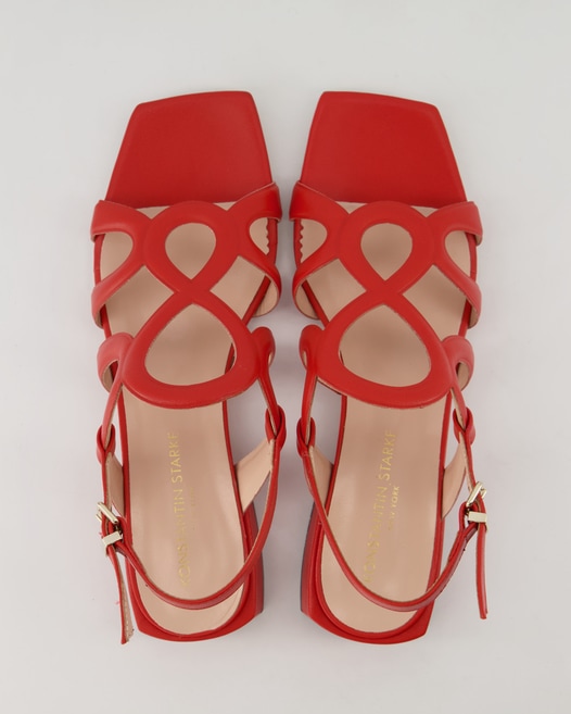 Konstantin Starke G-125 Sandalen in Rot