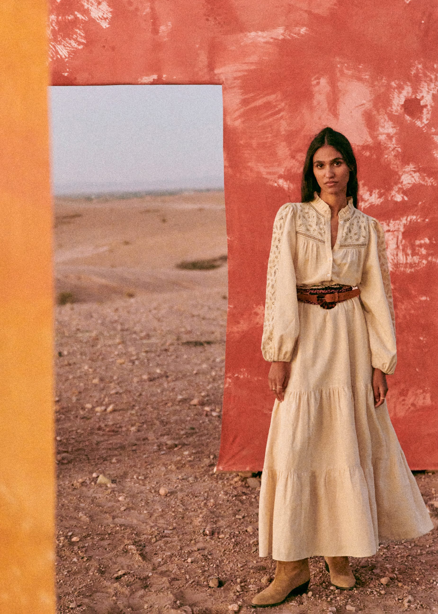 Robe Soraya - Beige - E-SHOP/ROBES 5905149