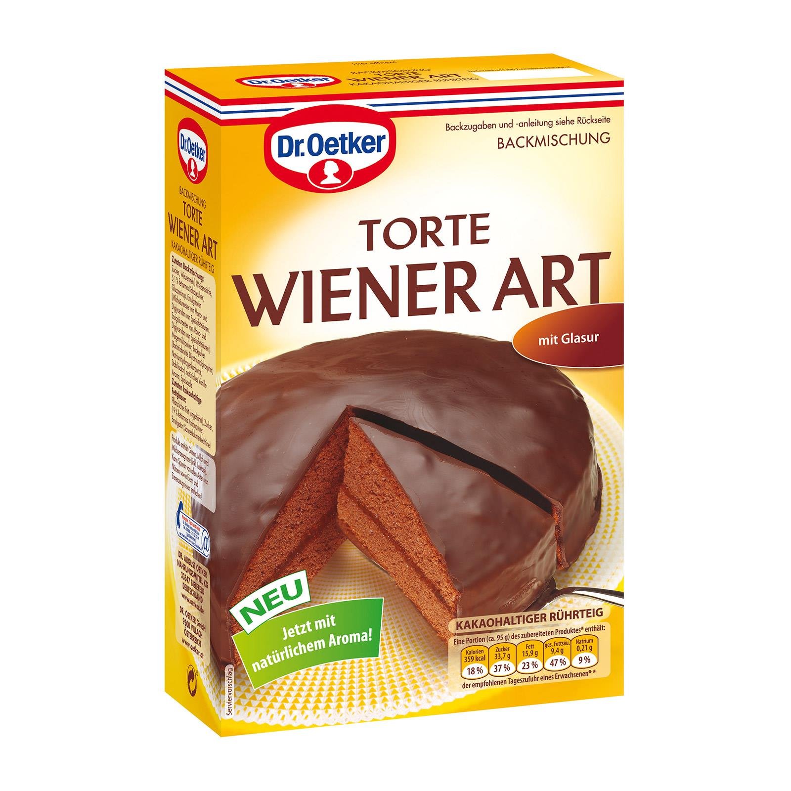 Dr. Oetker Torte Wiener Art
