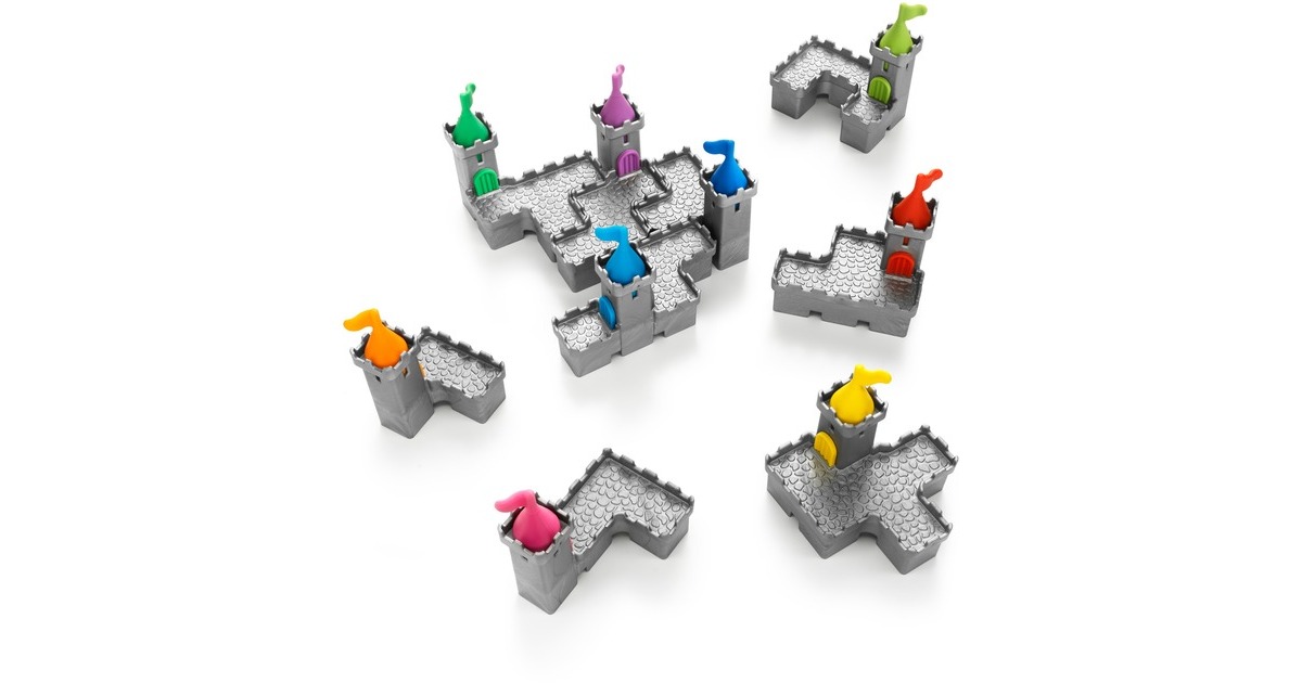 SmartGamesTower Stacks Denkspel  (Nederlands, 1 speler, Vanaf 8 jaar, 80 opdrachten)