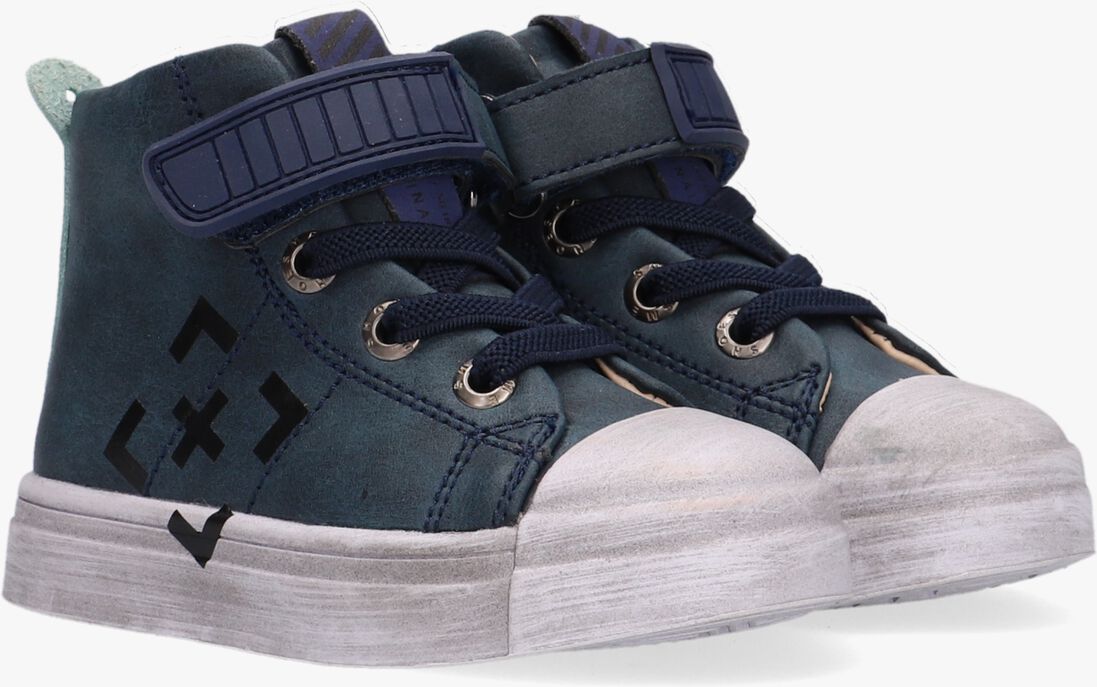 SHOESME blauwe shoesme hoge sneaker sh21w024