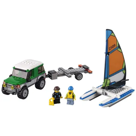 LEGO® City 60149 Geländewagen mit Katamaran