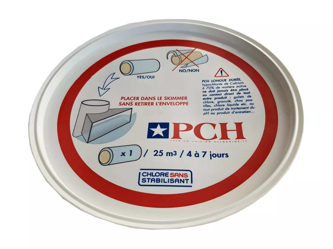 Pch Chlore lent stick 300g 5.1kg - hypochlorite calcium longue duree