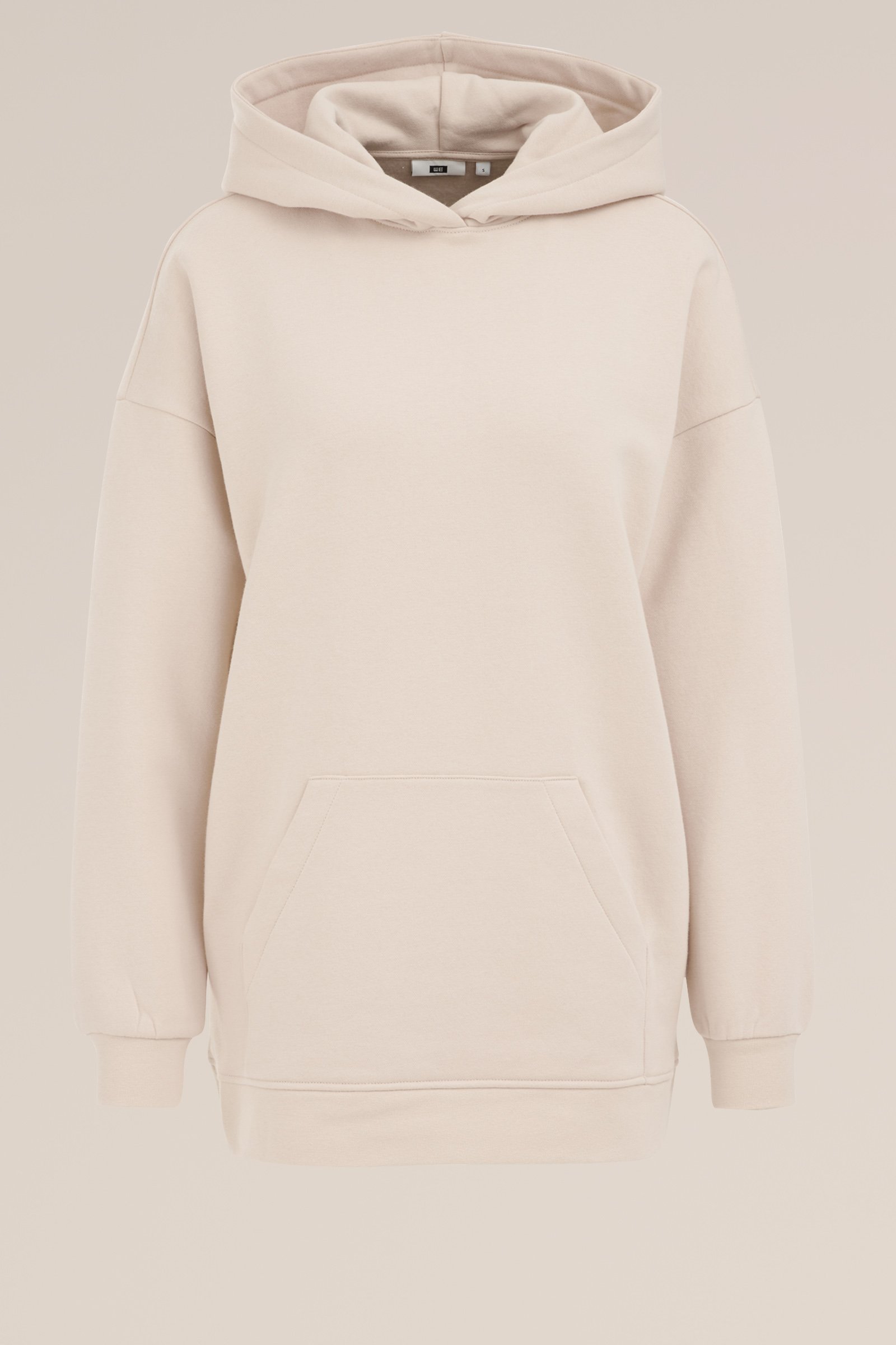 sweater met capuchon WE Fashion Beige