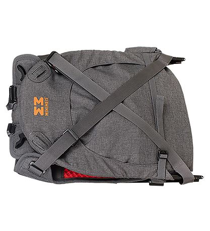 MiniMeis Babytrage - G4 - Grau/Orange