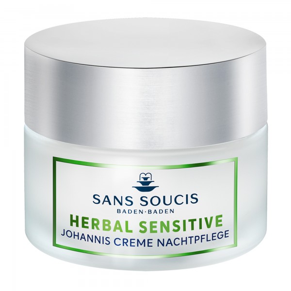 Sans Soucis Herbal Sensitive Johannis Creme Nachtpflege 50ml