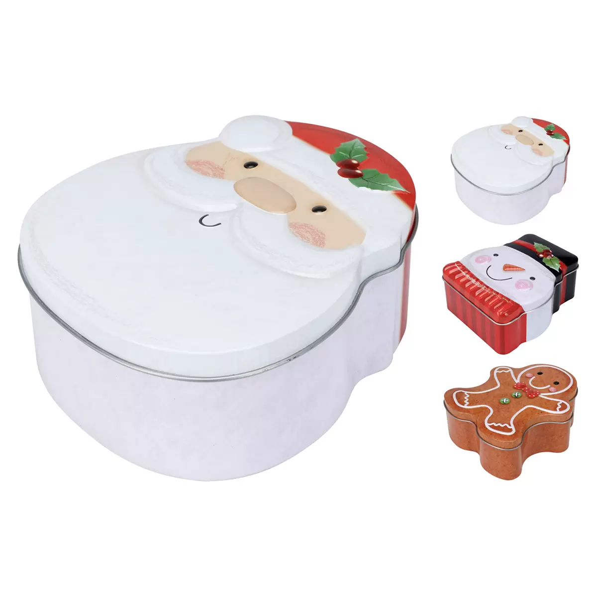 Guetzlidose Weihnachtsmotive XMAS Bunt