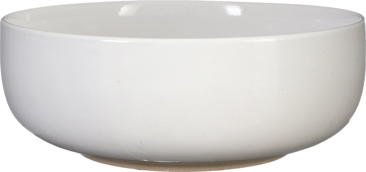 serveerschaal Mila crème D 20,5 H 8 cm